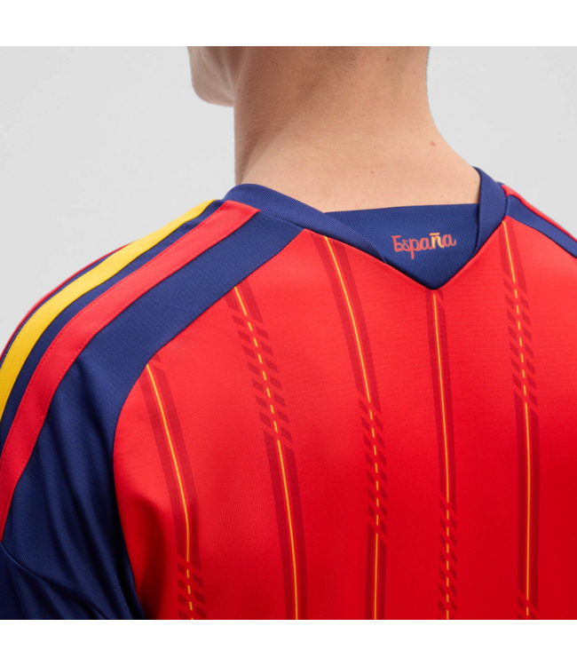 adidas adidas Spain World Cup 2026 Home Jersey - Vivid Red/Navy Blue