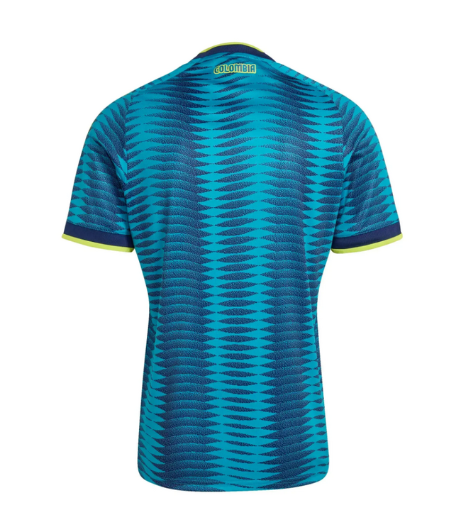 adidas adidas Colombia World Cup 2026 Away Jersey - Mystery Petrol/Yellow