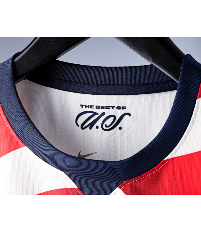 Nike Nike USA United States USMNT World Cup 2026 Home Jersey -Sail/Midnight Navy/Red