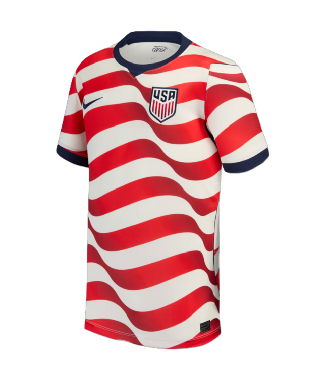 Nike Nike Youth USA United States USMNT World Cup 2026 Home Jersey -Sail/Midnight Navy/Red