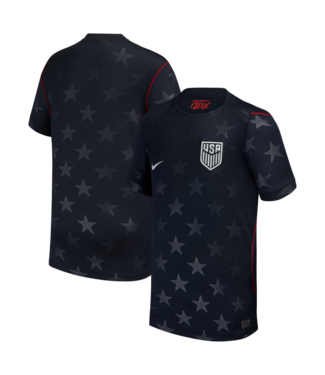 Nike Nike Youth USA United States USMNT World Cup 2026 Away Jersey -Dark Obsidian/Red/Pure Platinum