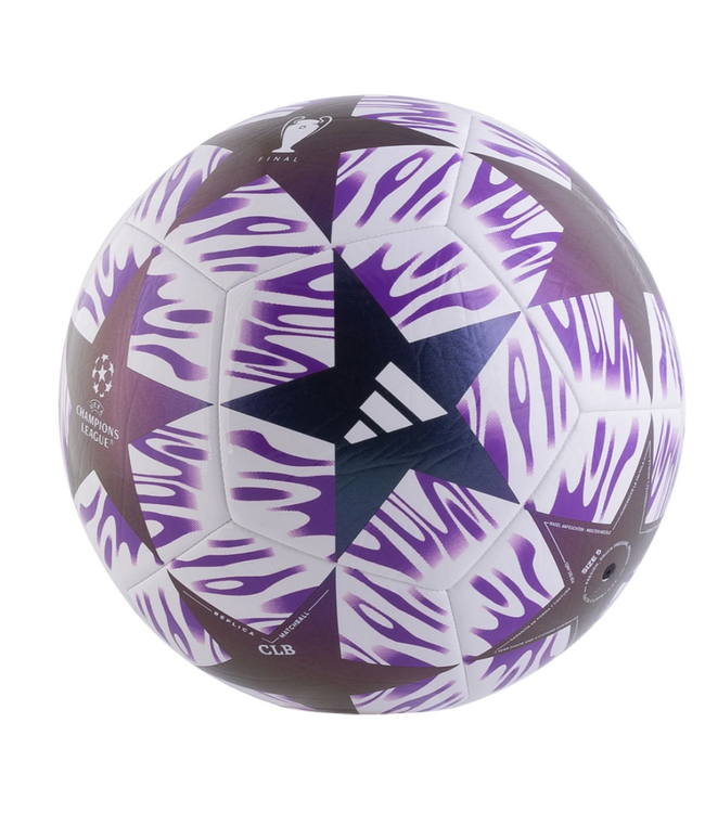 adidas adidas UCL Champions League Budapest Finale 2025 - 26 KO Club Ball - White/Dark Purple