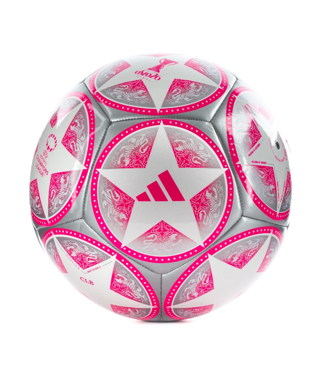 adidas adidas Womens UCL Champions League Oslo Finale 2025 - 26 KO Club Ball - White/Pink