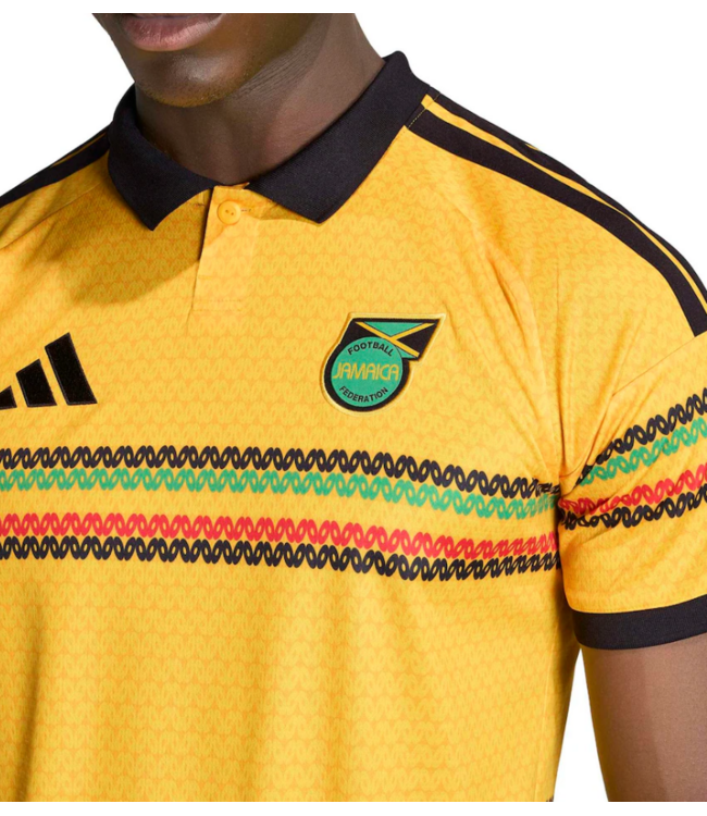 adidas adidas Jamaica World Cup 2026 BM Home Jersey - Bold Gold