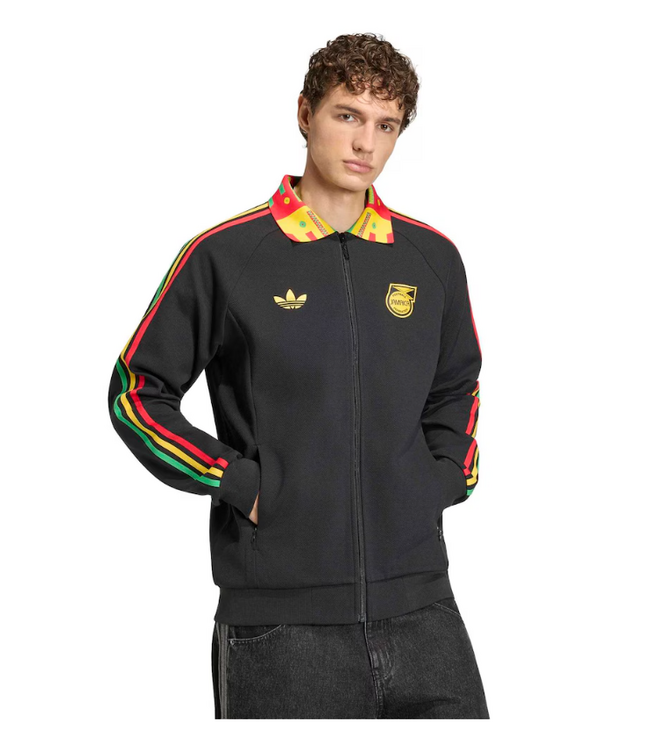 adidas adidas Jamaica World Cup 2026 Bob Marley Anthem Jacket - Black/Multicolor