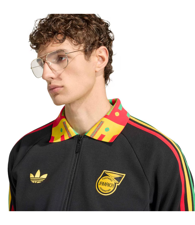 adidas adidas Jamaica World Cup 2026 Bob Marley Anthem Jacket - Black/Multicolor