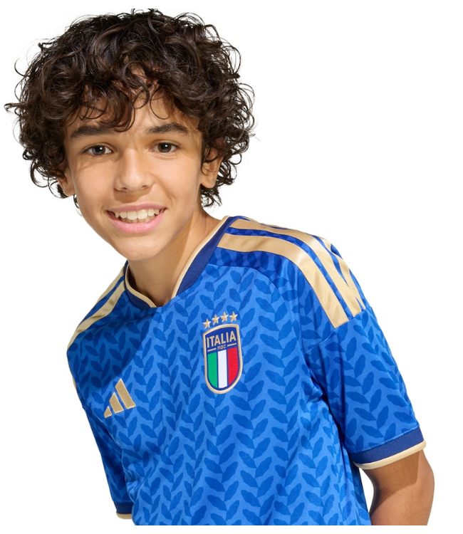 adidas adidas Youth Italy World Cup 2026 Home Jersey - Bold Blue