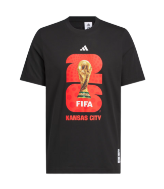 adidas adidas FIFA World Cup 2026 Kansas City Host City Graphic Shirt - Black