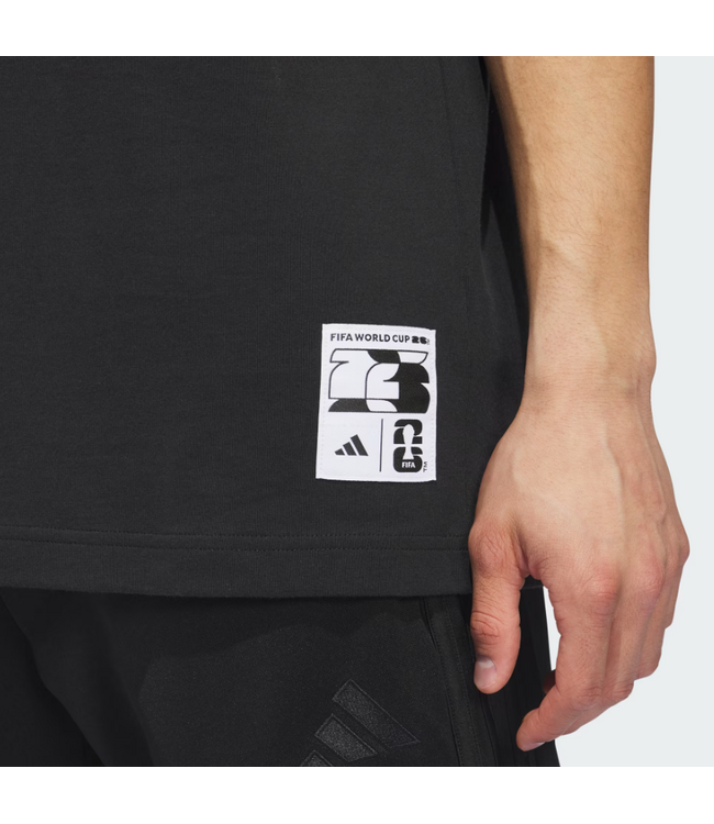 adidas adidas FIFA World Cup 2026 Kansas City Host City Graphic Shirt - Black