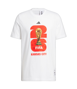 adidas adidas FIFA World Cup 2026 Kansas City Host City Graphic Shirt - White
