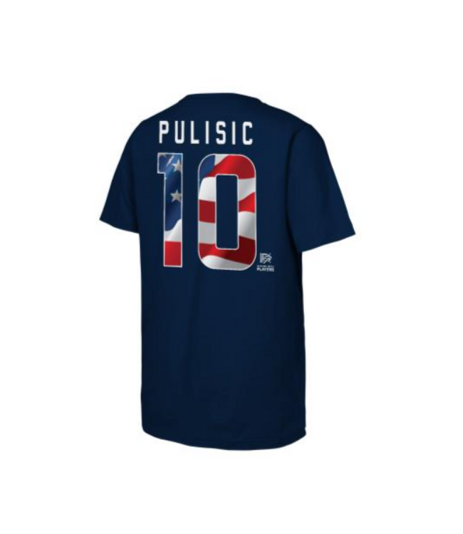Outerstuff Outerstuff FIFA World Cup 2026 USMNT United States Pulisic Graphic Shirt - Navy Blue