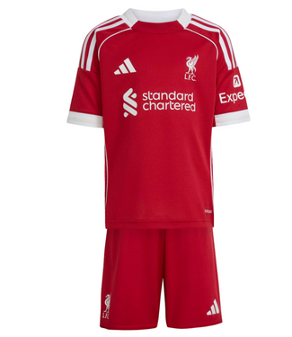 adidas adidas Liverpool 2025 - 26 Home Toddlers Mini Kit - Strawberry Red