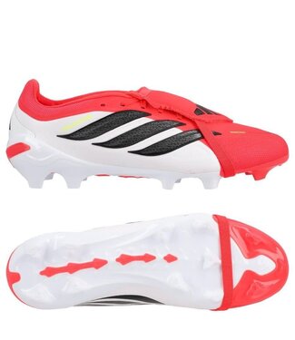 adidas adidas Predator 26 League Fold Over Tongue FG - Lucid Red/Core Black/Cloud White