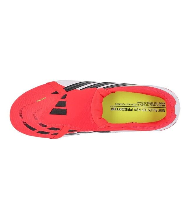 adidas adidas Predator 26 League Fold Over Tongue FG - Lucid Red/Core Black/Cloud White