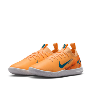 Nike Nike Jr. Zoom Mercurial Vapor 16 Academy Mbappe IC Indoor Shoes- Melon Tint/Neo Turquoise/Igloo
