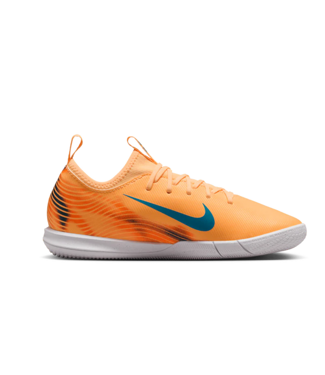 Nike Nike Jr. Zoom Mercurial Vapor 16 Academy Mbappe IC Indoor Shoes- Melon Tint/Neo Turquoise/Igloo