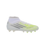 adidas adidas Womens F50 Sparkfusion  Club Mid FG / MG - White/Iron Metallic/Hi-Res Yellow