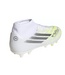 adidas adidas Womens F50 Sparkfusion  Club Mid FG / MG - White/Iron Metallic/Hi-Res Yellow