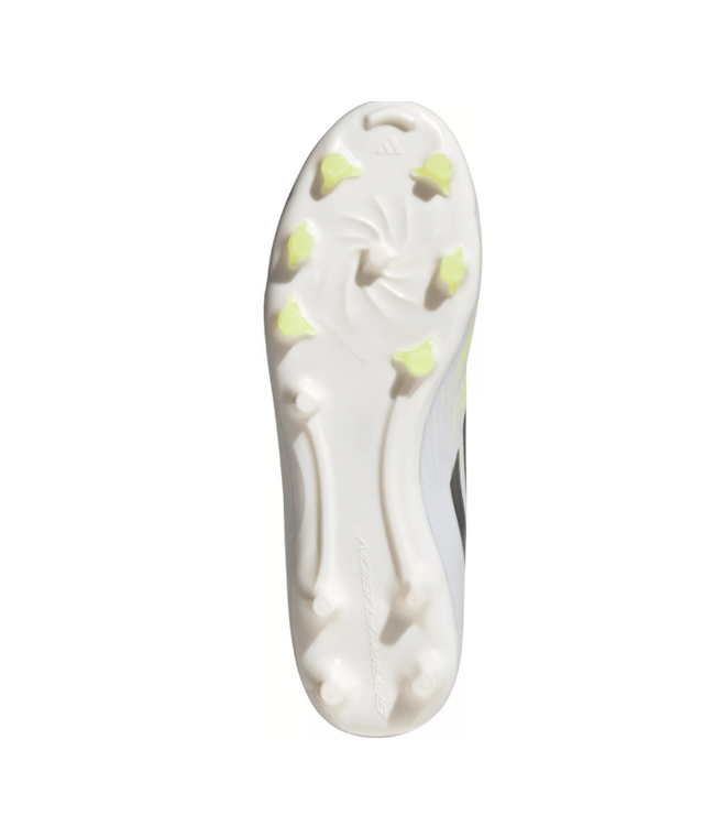 adidas adidas Womens F50 Sparkfusion  Club Mid FG / MG - White/Iron Metallic/Hi-Res Yellow