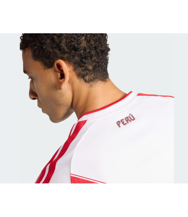 adidas adidas Peru 2026 Home Soccer Jersey- White/Red