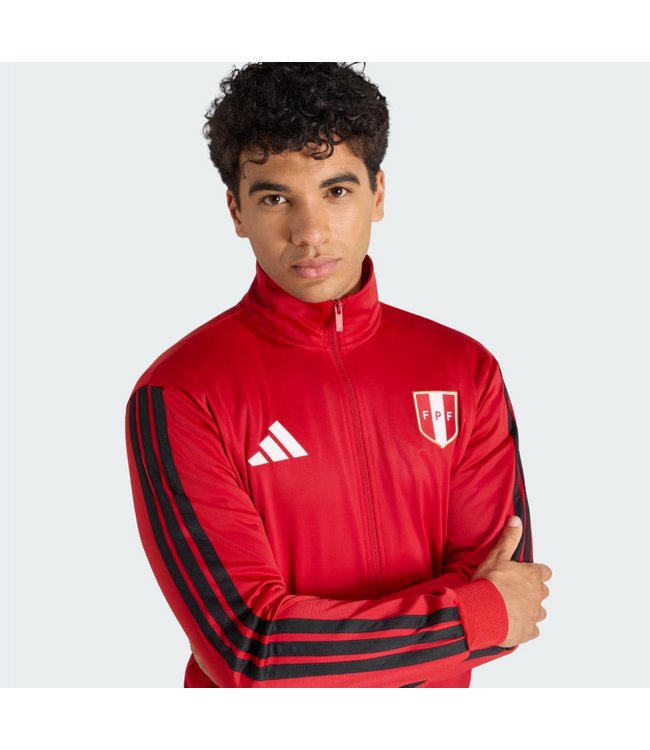 adidas adidas Peru 2026 DNA Track Jacket - Power Red/Black