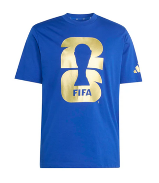adidas adidas FIFA World Cup 2026 Official Emblem Shirt - Royal Blue