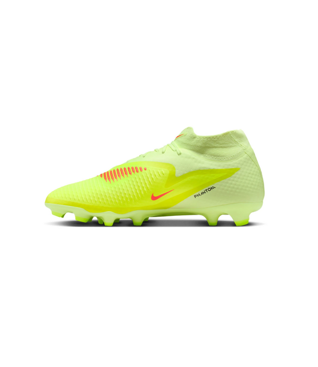 Nike Nike Phantom 6 High Academy FG / MG Cleats - Hyper Crimson/Black/Limelight