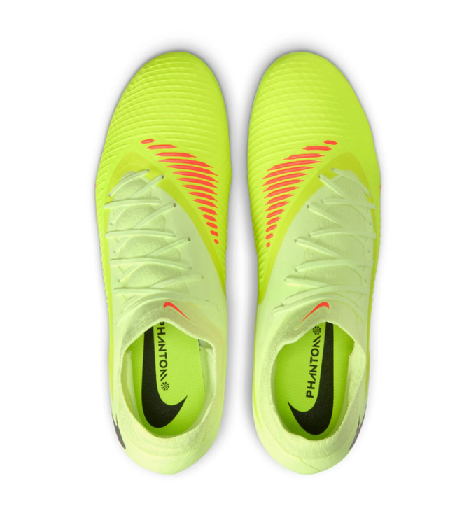 Nike Nike Phantom 6 High Academy FG / MG Cleats - Hyper Crimson/Black/Limelight
