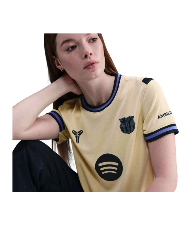 Nike Nike Womens Barcelona 2025 - 26 Away Jersey - Team Gold/Persian Violet/Black