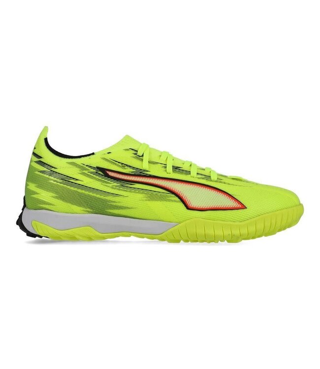 Puma Puma Ultra Match 6 Unleashed Pack TT Turf Shoes- Yellow Alert/Black/Glowing Red/Lime Squeeze