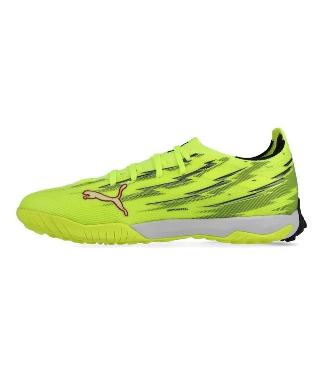 Puma Puma Ultra Match 6 Unleashed Pack TT Turf Shoes- Yellow Alert/Black/Glowing Red/Lime Squeeze