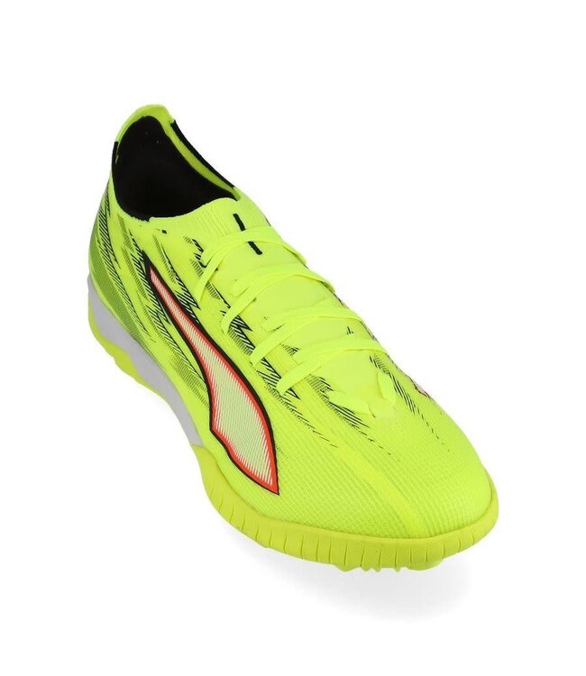 Puma Puma Ultra Match 6 Unleashed Pack TT Turf Shoes- Yellow Alert/Black/Glowing Red/Lime Squeeze