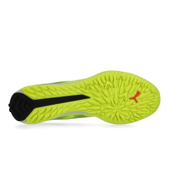Puma Puma Ultra Match 6 Unleashed Pack TT Turf Shoes- Yellow Alert/Black/Glowing Red/Lime Squeeze