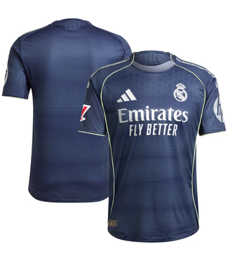 adidas adidas Real Madrid 2025 - 26 Authentic Away Jersey - Legend Ink