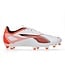 Puma Puma Jr Ultra Play FG/AG - White/Black/Glowing Red