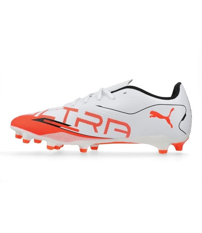 Puma Puma Jr Ultra Play FG/AG - White/Black/Glowing Red