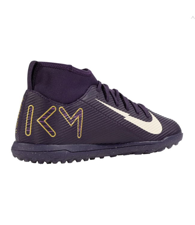 Nike Nike Jr Mercurial Superfly 10 KM Mbappe Club TF Turf Shoes - Grand Purple/Pale Ivory