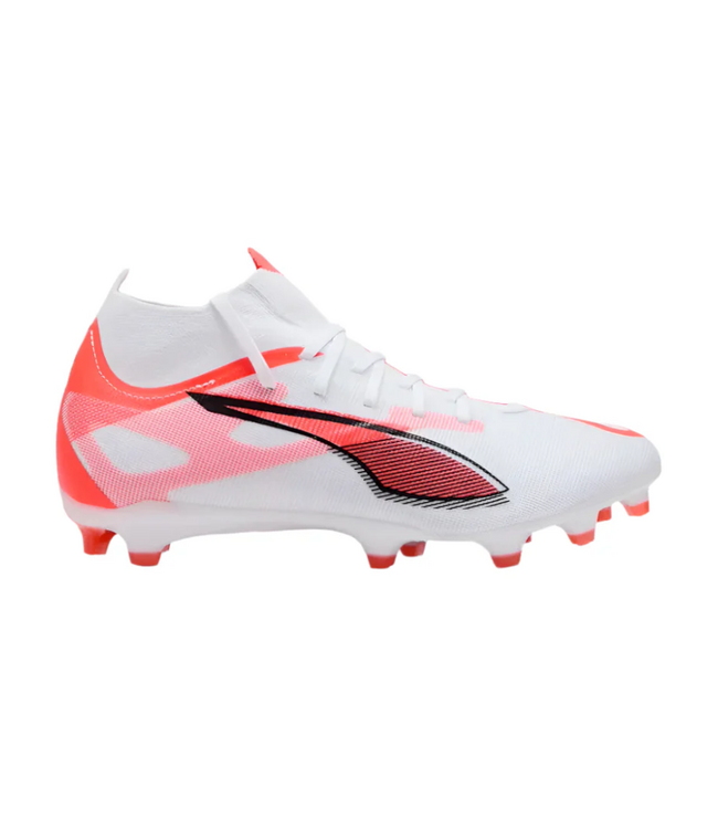 Puma Puma Womens Ultra 6 Match + FG/AG Pack - White/Black/glowing red