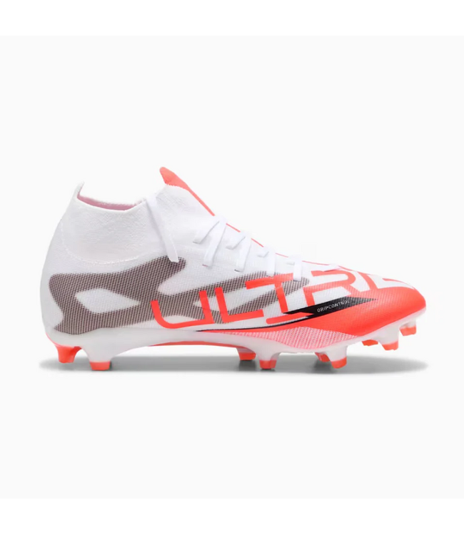 Puma Puma Womens Ultra 6 Match + FG/AG Pack - White/Black/glowing red
