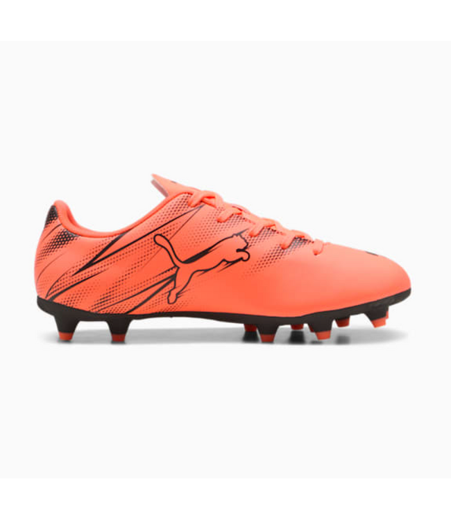Puma Puma Jr Attaccanto  FG / AG Soccer Shoes - Crimson/Black