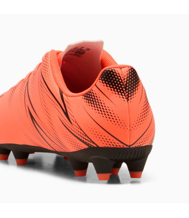 Puma Puma Jr Attaccanto  FG / AG Soccer Shoes - Crimson/Black