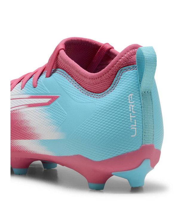 Puma Puma Jr Ultra 6 Match FG/AG - Hero Blue/Sunset Pink/Garnet