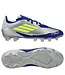 adidas adidas Jr F50 League Messi FG / MG - Silver Metallic/Solar Yellow/Lucid Blue