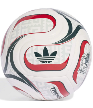 adidas adidas Mexico FIFA World Cup 2026 Trionda Club Soccer Ball - White/Aurora Ivy/Better Scarlet