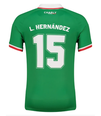 Charly Charly Leyendas Luis Hernandez WC 26 Home Jersey - Green/White