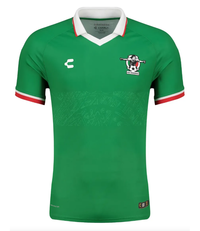 Charly Charly Leyendas Luis Hernandez WC 26 Home Jersey - Green/White
