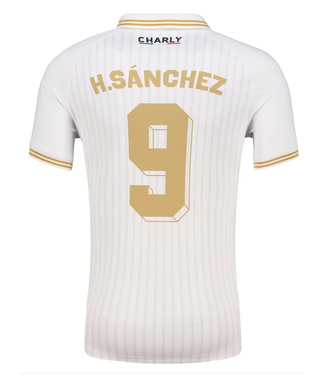Charly Charly Leyendas Hugo Sanchez WC 26 Away Jersey - White/Gold