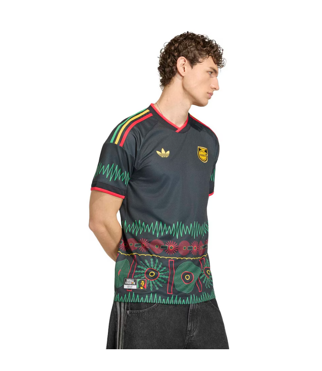 adidas adidas Jamaica World Cup 2026 BM Away Jersey - Black