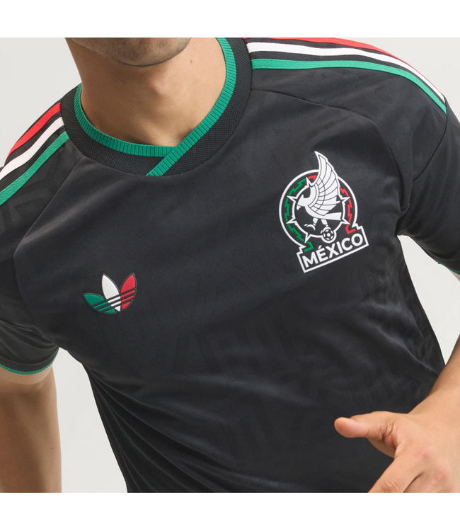 adidas adidas Mexico World Cup 2026 Authentic Third Jersey - Black