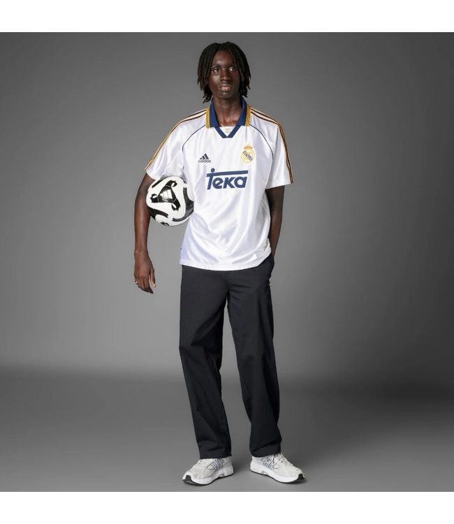 adidas adidas Real Madrid  1999 - 2000 Bring Back Retro Home Jersey - White/Gold/Blue